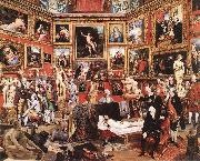 ZOFFANY  Johann The Tribuna of the Uffizi oil painting